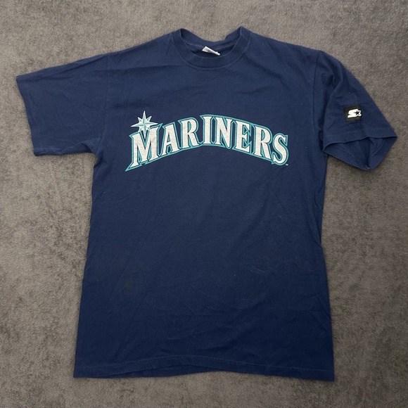 STARTER Other - vintage 90 Seattle mariners t-shirt size medium #54 Johnson baseball tee starter